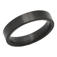 丹尼尔惠灵顿(DanielWellington)dw戒指男 26年流线系列指环石墨黑款送男生