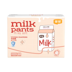宜婴 milk pants拉拉裤XXXXL码 超薄透气 泡泡腰围 尿不湿 1件