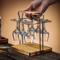 曼薇品酒杯专业白酒品鉴杯iso标准白酒杯品酒师杯高脚白酒杯一两 50ML品鉴杯 6只+500壶+挂架+托盘