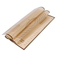 学厨 揉面垫硅胶垫玻璃纤维不粘易清洗可耐高温可消毒大号硅胶垫