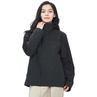 雪中飞 SNOWFLYING秋冬季男女款摇粒绒内胆户外款三合一本命年百搭夹克红色外套 碳灰(男女同款) M (165)