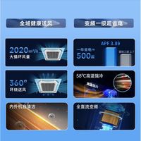 志高 大5匹 变频冷暖 一级能效 中央空调天花机