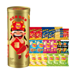 乐事 福乐桶 混合口味 零食大礼包 1000g