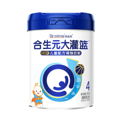 合生元 大灌篮CBP儿童配方调制奶粉 4段 800g