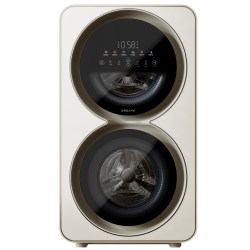 追觅 双黄蛋双筒除菌新风洗烘一体0.5+0.5kg母婴儿内衣内裤洗衣机