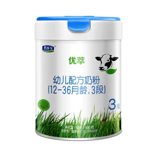 君乐宝 优萃有机系列 幼儿奶粉 国产版 3段 800g 1罐