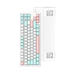 HELLO GANSS GANSS/高斯 GS3075TPRO 机械键盘 三模 84键 五层填充 KTT 晶粉轴 天水粉