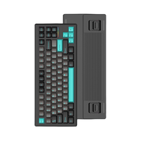 HELLO GANSS GANSS/高斯 GS3075TPRO 机械键盘 三模 84键 五层填充 KTT 静音红轴 黑曜
