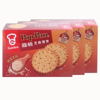 嘉顿芝麻薄饼225g薄脆饼干休闲下午茶点心饱腹充饥零食品小吃