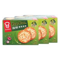 嘉顿芝麻薄饼225g薄脆饼干休闲下午茶点心饱腹充饥零食品小吃