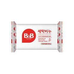 保宁醋 B&B/保宁 韩国高纯度不伤手婴幼儿宝宝洗衣皂 尿布去污 新生甘菊味 洋甘菊味 6件