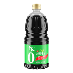 千禾 薄盐生抽1.28L特级减盐酱油薄盐控盐炒菜拌灼