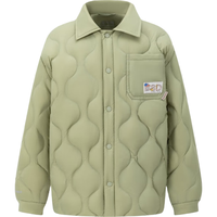 波司登秋冬季轻薄羽绒服男女儿童5A抗菌三防宽松舒适保暖外套T40133630 水苔绿|4621 160/80