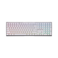 CHERRY MX3.0S 有线机械键盘 108键 游戏电竞 红轴 彩光 白色