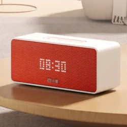 小度 Xiaodu Sound小度灵动版智能蓝牙音箱 家用听歌 方便携带 丹霞色