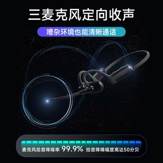 黄鹂智声 P200b Pro 主动降噪 黑色 无线蓝牙耳机