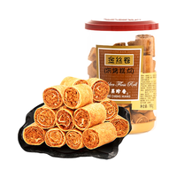 美珍香 金丝卷小松脆 脆猪肉松饼办公室解馋糕点休闲独立小吃包装零食品 金丝卷-180g-罐装