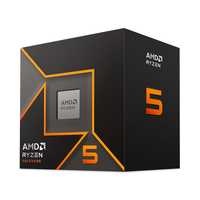 AMD R5-9500F CPU处理器 锐龙9代 6核12线 ZEN5架构 32MB三级缓存 R5-9500F 盒装