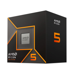 AMD R5-9500F CPU处理器 锐龙9代 6核12线 ZEN5架构 32MB三级缓存 R5-9500F 盒装