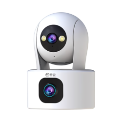 乔安 双摄1000万摄像头监控无线wifi网络高清夜视监控器360度
