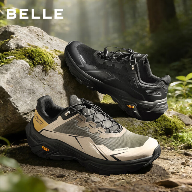 百丽 休闲户外徒步鞋8ZP01AM6