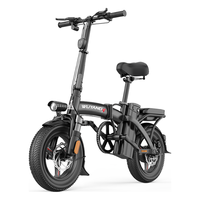 五羊代驾折叠电动自行车助力电单车长续航轻便小型电瓶车男女成人电瓶车代步电单车 标准版-汽车电芯10A-纯电20-40km