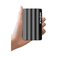迈存 M20 移动硬盘 轻薄便携 高速传输 0.25TB 黑色