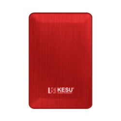 科硕 K2518 USB3.0高速传输 移动硬盘 热血红