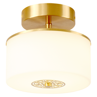 雷士 照明新中式玄关灯过道灯现代入户进门灯走廊阳台灯卧室吸顶灯