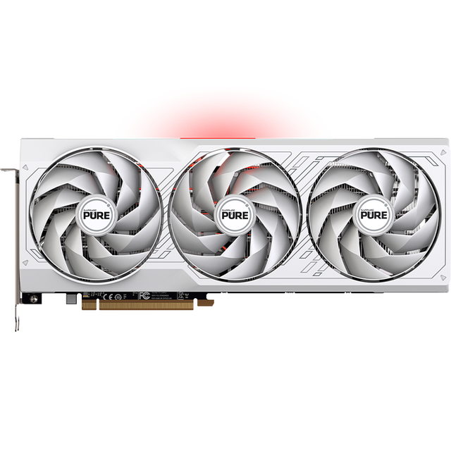 蓝宝石 RX7800XT/7700XT 极地版/白金版 DIY台式电脑电竞游戏显卡