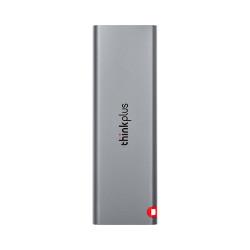 thinkplus Lenovo/联想 TSD302 移动硬盘 高速传输 直连 办公 风暴灰