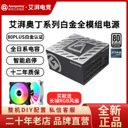 美商艾湃电竞 艾湃电竞GTR1000/奥丁1200ATX3.1/ATX3.0 PCIE5.0 全日系白金电源