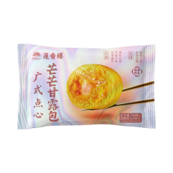 莲香楼 广式早茶虾饺葱油饼核桃包芒果包早餐懒人速冻半成品年货送礼 芒芒甘露包210g*1袋（共6个）