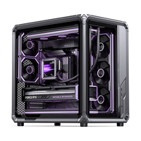 乔思伯（JONSBO）X400 ATX海景房机箱（电竞框架/360水冷/5V