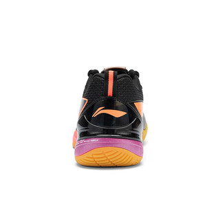 李宁（LI-NING） 羽毛球鞋刀锋MAX变色龙全能王耐磨减震防滑男女款训练运动鞋 刀锋2PRO 黑粉 男女同款 40 (250mm)