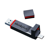 thinkplus LENOVO/联想 TU280PRO USB3.2 高速传输 双接口 U盘 枪色