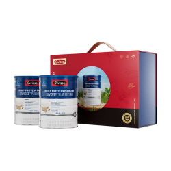 斯维诗 全家免疫礼盒 乳清蛋白粉450g*2成人增强免疫 中秋节礼品