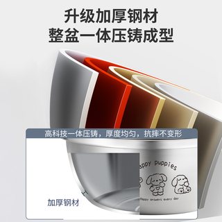 不锈钢盆食品级特厚家用打蛋和面厨房食用级料理洗菜盆汤盆铁盆子