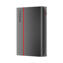 thinkplus 联想/Lenovo UD800 移动硬盘 办公存储 外置家用 锖黑色