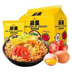 统一 茄皇 新疆番茄鸡蛋牛肉面 方便面