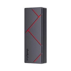 thinkplus Lenovo/联想 TSD306 移动硬盘 高速传输 两用 高速接口 黑色