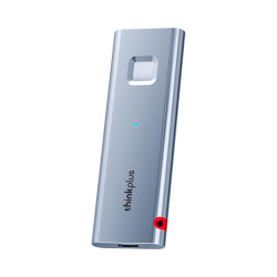 thinkplus Lenovo/联想 TSD303 移动硬盘 手机电脑两用 指纹加密 太空灰