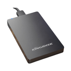 黑甲虫 KINGIDISK/黑甲虫 H500 移动硬盘 便携 内置加密软件 商务 磨砂黑 1024GB