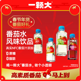  一颗大 高膳食纤维 果汁饮料  【4口味混合装】4瓶 箱装
