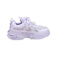 思加图童鞋女童运动鞋春秋季户外软底跑步鞋儿童宝宝青少年系带休闲鞋子 O97473紫色 28