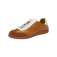 Bata/拔佳 软底 男士休闲鞋  棕黄/米白 38