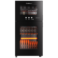 康宝（Canbo）消毒柜家用立式消毒碗柜紫外线台式碗柜小型厨房收纳餐具茶杯烘干一体机XDZ90-LC3T