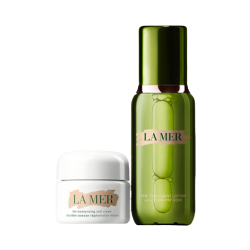 LA MER 保湿套装(精萃水100ml+云绒霜50ml)赠：洁面20ml+面霜7ml+精华膏3ml