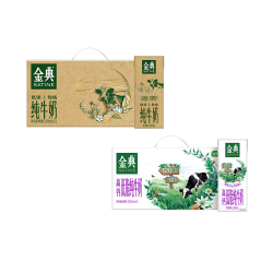 金典 高钙低脂纯牛奶 250ml×12盒