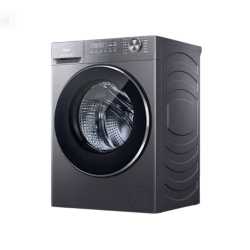 海尔 小红花系列 XQG130-LD58E1 滚筒洗衣机 13kg 极夜灰